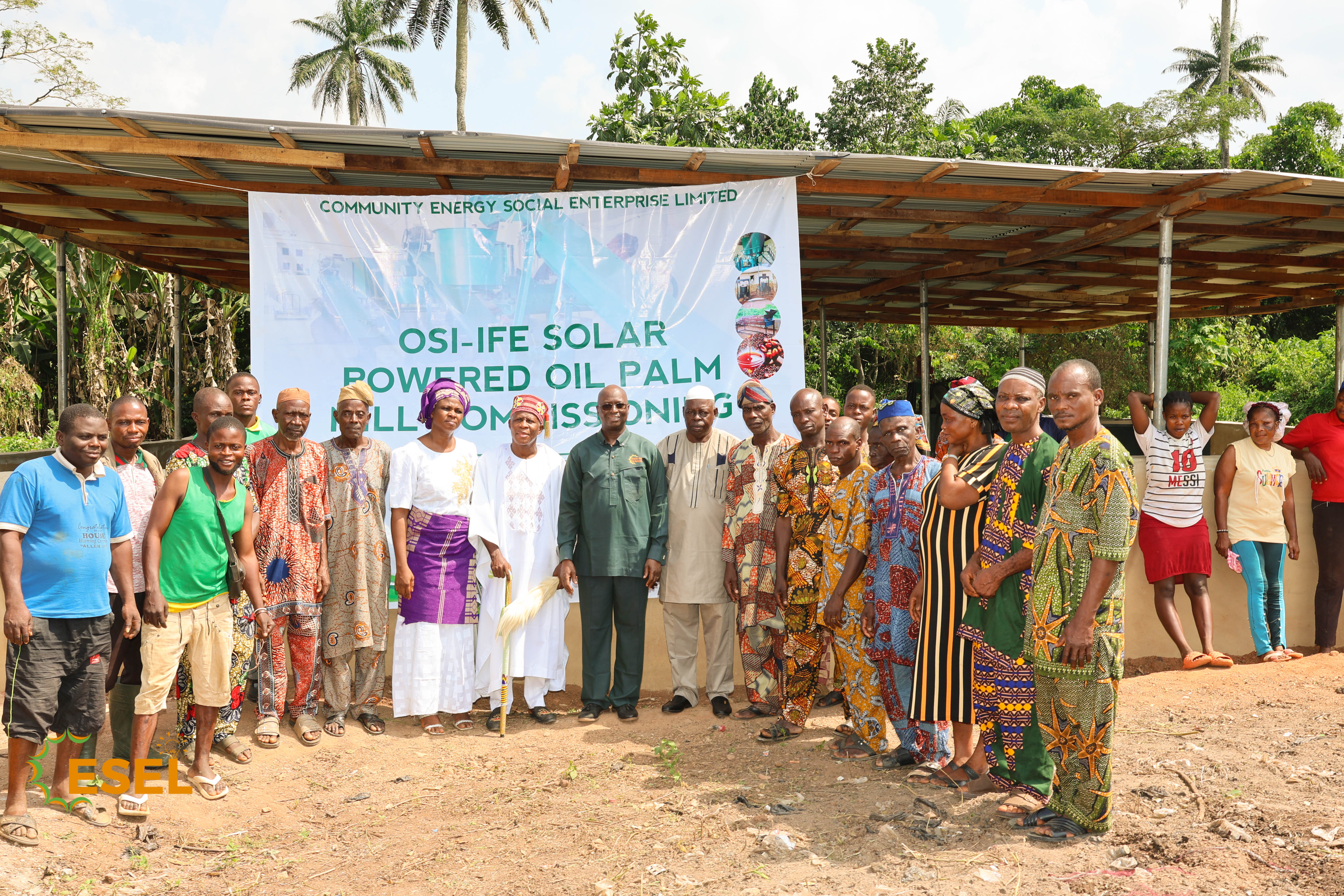 CESEL Commissions Solar-Powered Oil Palm Mill, Borehole in Osun